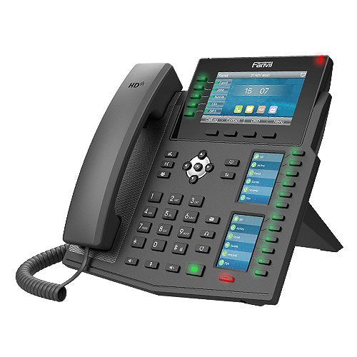 EAN 6937295601954 - Fanvil X6U teléfono IP Negro 20 líneas LCD Wifi imagen 1