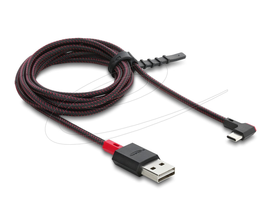 Delock Easy-Usb 2.0 Cable Typ-A St > Usb-C St Gew. 2m Schw