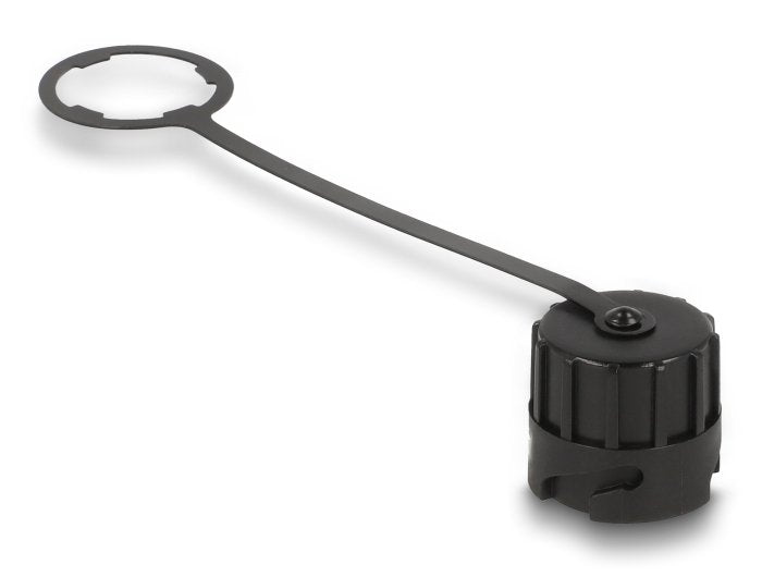 Delock 67051 Tapa Protectora Para Rj45 Macho 67049 Ip68 Resistente Al Polvo E Impermeable Negro