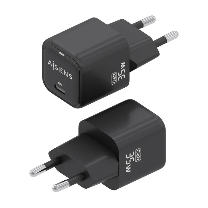 EAN 8435739900871 - AISENS ASCH-35W1P023-BK cargador de dispositivo móvil Universal Corriente alterna Carga rápida Interior imagen 3