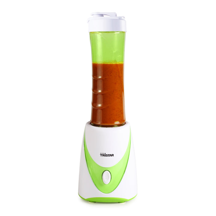 EAN 8713016044358 - Tristar BL-4435 licuadora 0,5 L Batidora de vaso 250 W Verde, Blanco imagen 4