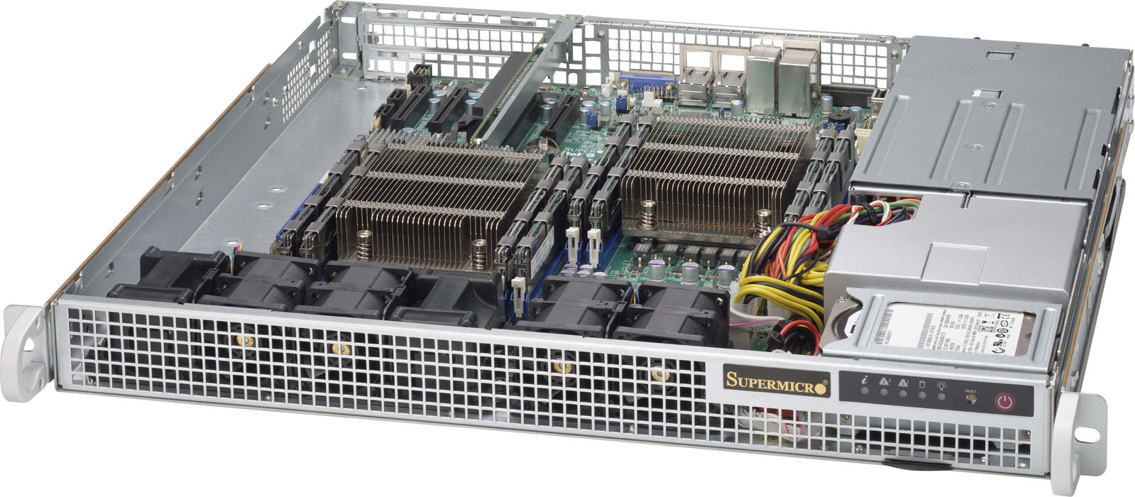 Supermicro Gehäuse Superchassis 1u Cse-514-R407c