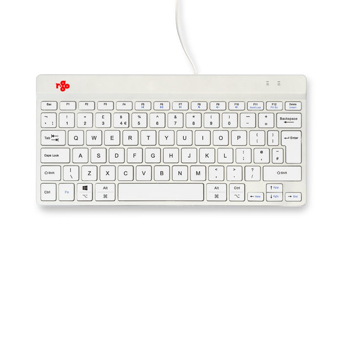 EAN 8719274492085 - R-Go Tools RGOCOUKWDWH teclado Oficina USB Inglés imagen 7