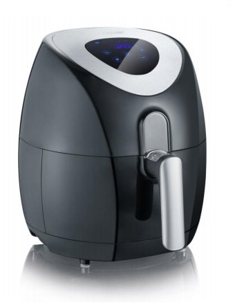 EAN 4008146027727 - Severin 2430 Sencillo 3,2 L Independiente 1500 W Freidora de aire caliente Negro, Acero inoxidable imagen 1