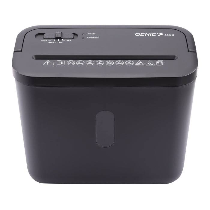 EAN 4030152952489 - Genie 440 X triturador de papel Corte cruzado 72 dB Negro imagen 3