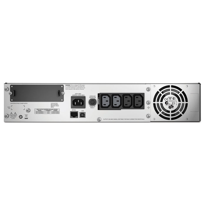 EAN 731304284758 - APC Smart-UPS sistema de alimentación ininterrumpida (UPS) Línea interactiva 1,5 kVA 1000 W 4 salidas AC imagen 2