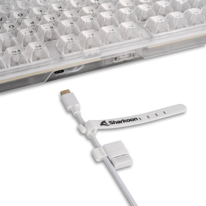 EAN 4044951040131 - Sharkoon 4044951040131 teclado Juego USB QWERTZ Alemán Blanco imagen 6