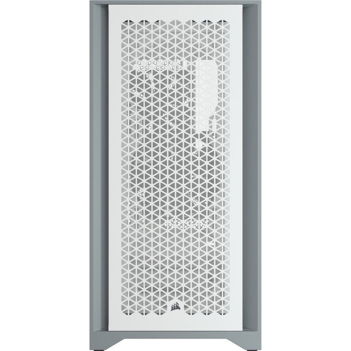 Caja Pc Corsair 4000d Airflow Midi Tower Blanco Corsair Crystal 4000d Airflow Mid-Tower Cristal Templado Blanca Cc-9011201-Ww