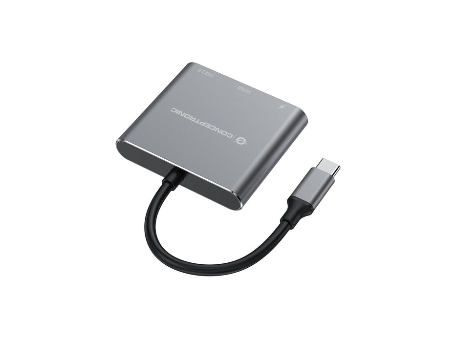 EAN 4015867230671 - Conceptronic DONN18G base para portátil y replicador de puertos Alámbrico USB 3.2 Gen 1 (3.1 Gen 1) Type- imagen 10