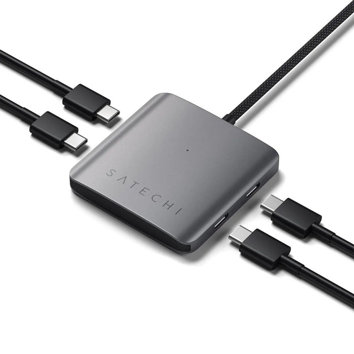 EAN 810086361328 - Satechi ST-H4CPDM hub de interfaz USB Tipo C 10000 Mbit/s Gris imagen 5