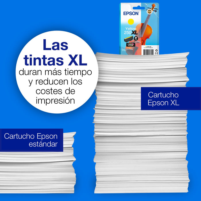 EAN 8715946743950 - Epson 250XL Violin Claria Photo HD cartucho de tinta 1 pieza(s) Original High (L) Yield imagen 5