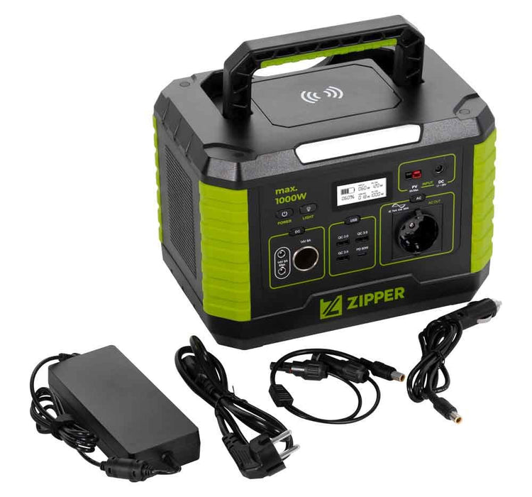 EAN 9120039234670 - Zipper ZI-PS1000 estación de energía portátil 8 Ión de litio 1000 W 8,7 kg imagen 3