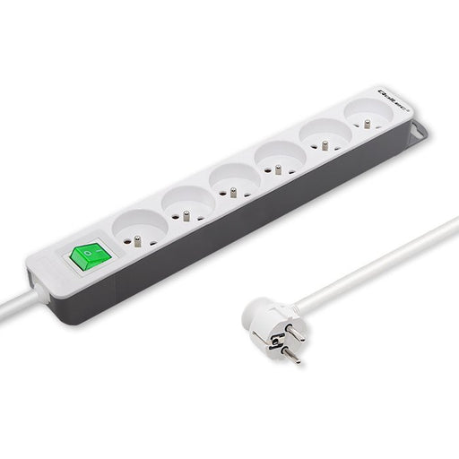 EAN 5901878502922 - Qoltec 50292 base múltiple 1,8 m 6 salidas AC Interior Blanco imagen 1