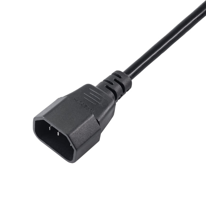 EAN 5901720130983 - Akyga AK PC di 03 A verlaengerungs Stromkabel, 1,8 m per PC, stampante, Schermi NERO Negro IEC C13 imagen 2