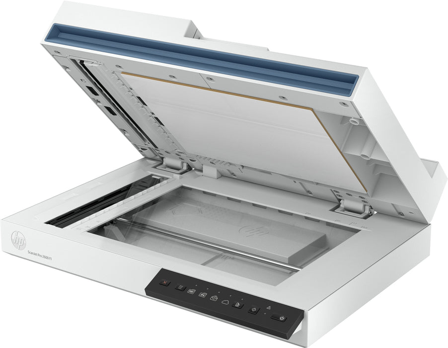 Escáner Documental Hp Scanjet Pro 2600 F1 Con Alimentador De Documentos Adf Doble Cara