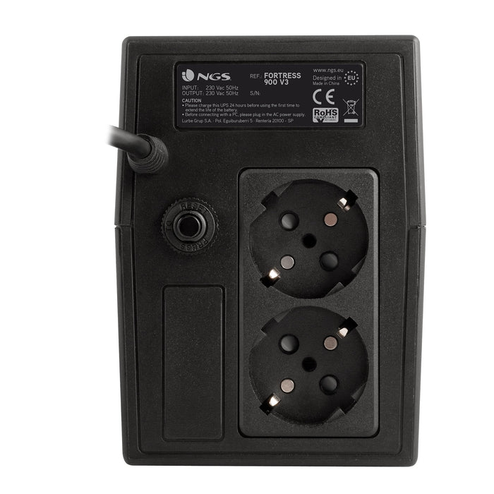 EAN 8435430620580 - NGS ﻿﻿FORTRESS 900 V3 sistema de alimentación ininterrumpida (UPS) En espera (Fuera de línea) o Standby ( imagen 4