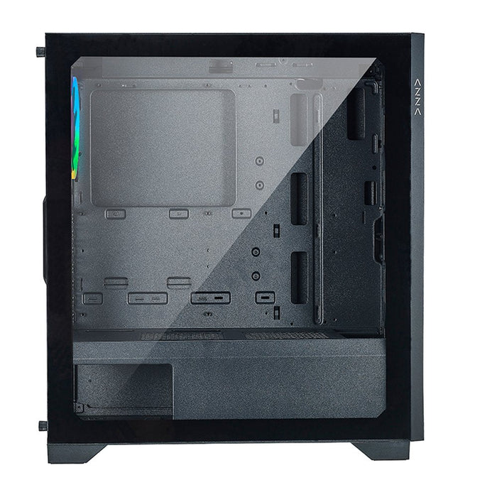Caja Pc Azza Hive 450 Gaming Miditower Negro Rgb Retail