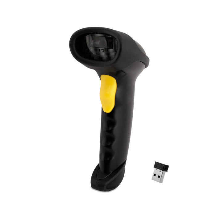 Coolbox Lector Codigo Barras Bluetooth 1d/2d Inalámbrico/ Bt, Receptor Usb/ Códigos 1d Y 2d/ Detección Automática Y Manual/ Modo Inventario/ Configurable/ Plug&Play