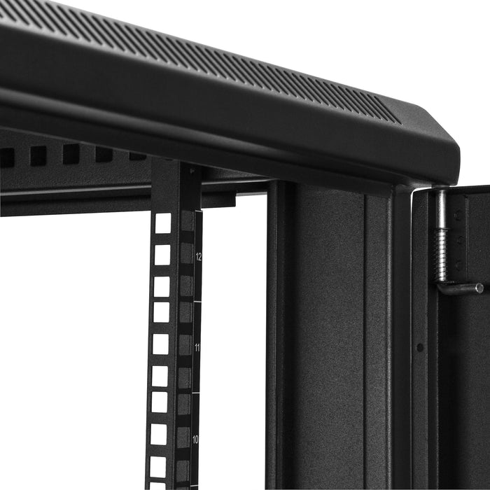 EAN 0065030870252 - StarTech.com RK1233BKM armario rack Rack o bastidor independiente Negro imagen 6