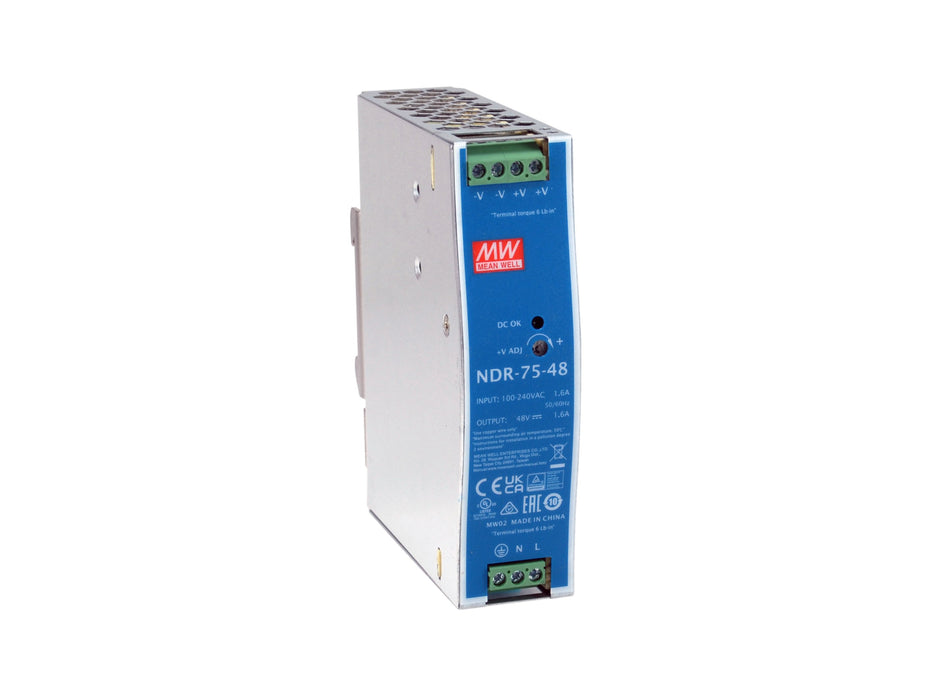 EAN 4015867236598 - LevelOne POW-4822 unidad de fuente de alimentación 75 W Azul, Plata imagen 1