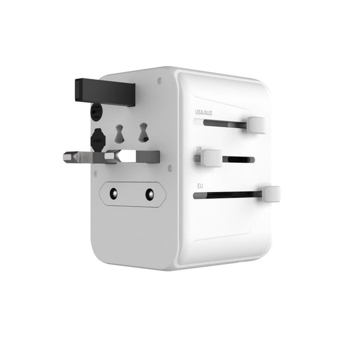 EAN 8591680148974 - FIXED FIXCT30-1C2A-WH adaptador de enchufe eléctrico Universal Blanco imagen 5