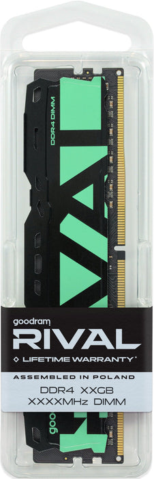 EAN 5908267914786 - Goodram *DDR4 Rival Radiant 32GB (2*16)/3200 CL16 Green módulo de memoria 2 x 16 GB 3200 MT/s 288-pin DIM imagen 5