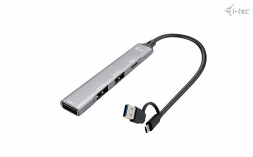 EAN 8595611706868 - i-tec CAHUBMETALMINI4 hub de interfaz USB 3.2 Gen 1 (3.1 Gen 1) Type-A + Type-C 5000 Mbit/s Plata imagen 1