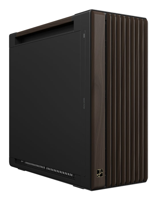 Caja  Pc Asus Geh Proart Pa602 Walnut Wood Metal Pwm Modern Negro