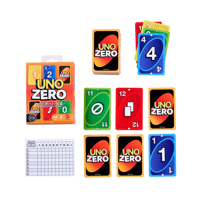EAN 0194735331857 - Games UNO Zero Juego De Cartas Perder las cartas imagen 3