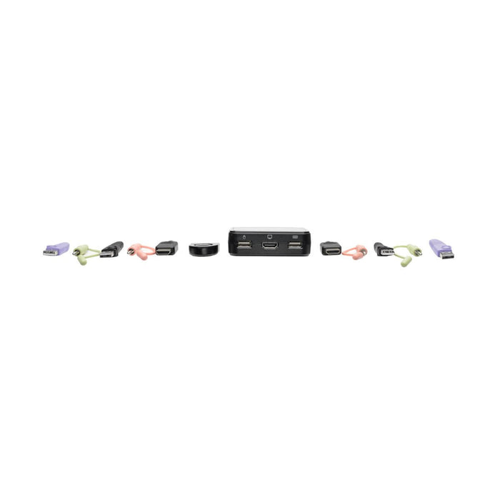 Cable Kvm Eaton 2-Port Usb Hd  Switch With Audio Video