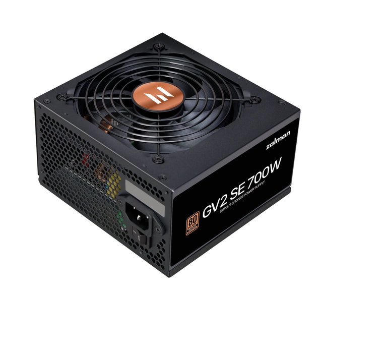 EAN 8800263650200 - Zalman ZM700-GV2SE unidad de fuente de alimentación 700 W 20+4 pin ATX ATX Negro imagen 1