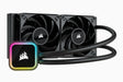 EAN 840006648109 - Corsair H100i Procesador Sistema de refrigeración líquida todo en uno 12 cm Negro 1 pieza(s) imagen 1