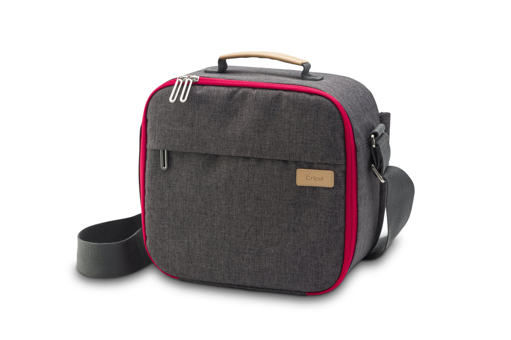 Cricut 2006218 Bolso Y Bandolera Gris, Rosa