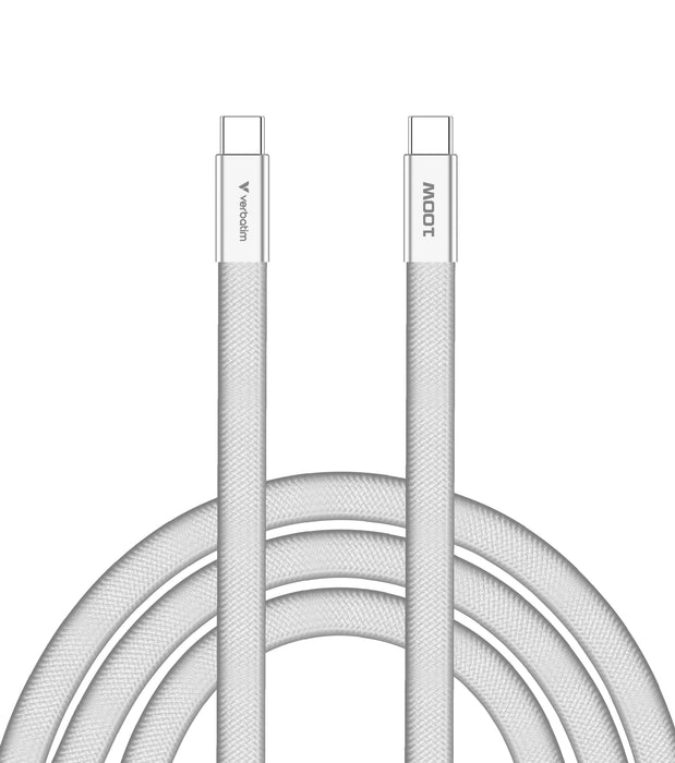Verbatim Sync & Charge Usb-C To Usb-C 100w 120cm Blanco