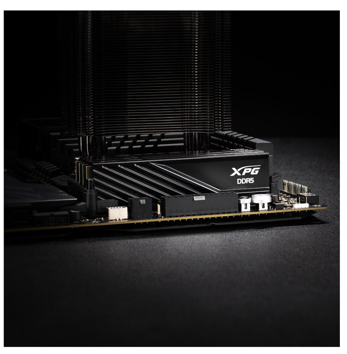 Memoria  Adata 8 Gb Ddr5-5600 1x 8 Gb, Ram Negro, Ax5u5600c468g-Slabbk, Xpg Lancer Blade, Intel Xmp, Amd Expo Ax5u5600c468g-Slabbk