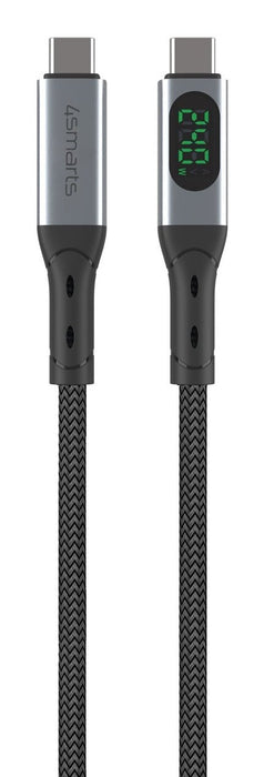 EAN 4252011911202 - 4smarts 541438 cable USB USB4 Gen 2x2 1,5 m USB C Negro, Gris imagen 2
