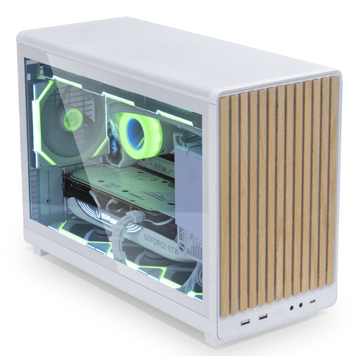 EAN 4718466017574 - Lian Li A3-mATX Micro Torre Blanco, Madera imagen 4