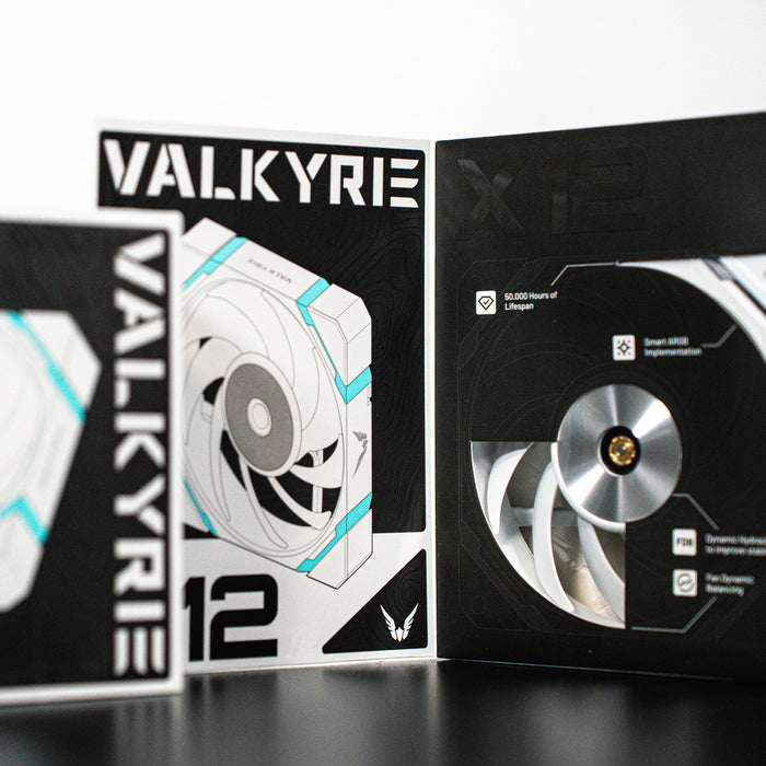EAN 5298003820250 - Valkyrie VK-FANX12FB sistema de refrigeración para ordenador Procesador Ventilador Negro imagen 6