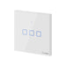 EAN 6920075725230 - Sonoff T0EU3C interruptor de luz Vidrio templado, Policarbonato (PC) Blanco imagen 2