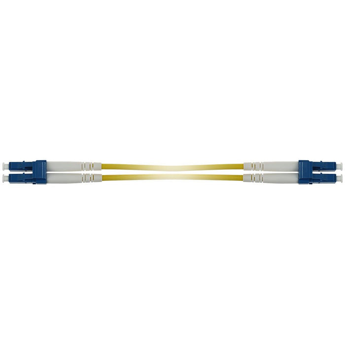2 Meter Singlemode 9 125 Os2 Duplex Armored Fiber Patch Cable With Lc Connectors