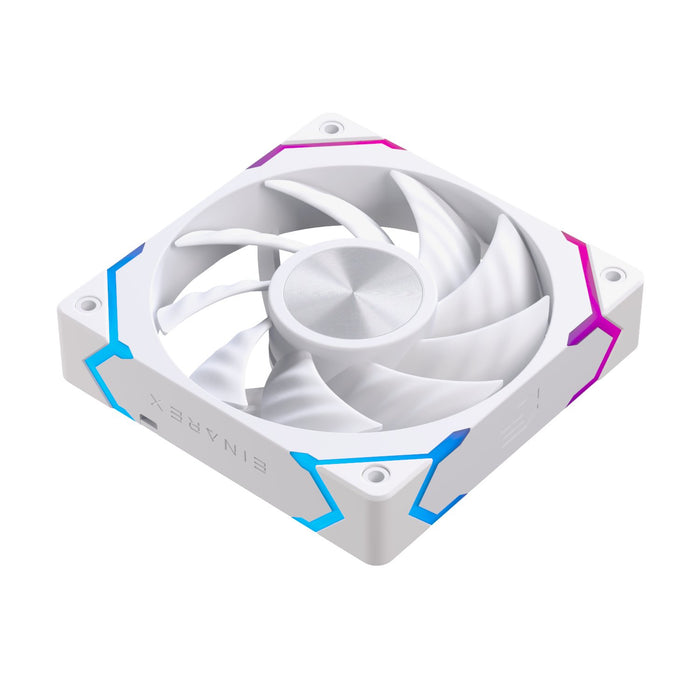 EAN 6977277360202 - Einarex EXFN-12CS1-W sistema de refrigeración para ordenador Carcasa del ordenador Ventilador 12 cm Blanc imagen 11