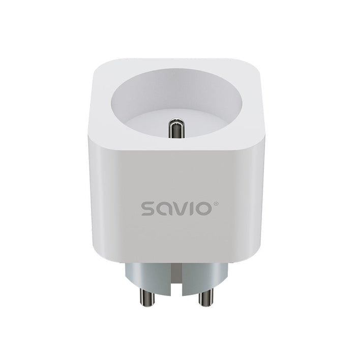 Enchufe Inteligente Savio Wi-Fi, 16a, As-01, Blanco
