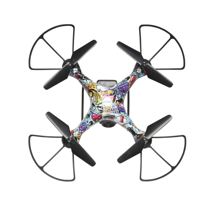 EAN 5706751048197 - Denver DCH-350 dron con cámara 4 rotores Cuadricóptero 1 MP 1600 mAh Multicolor imagen 5