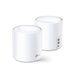 EAN 6935364052287 - TP-Link Deco X20 (2-pack) Doble banda (2,4 GHz / 5 GHz) Wi-Fi 5 (802.11ac) Blanco Interno imagen 2