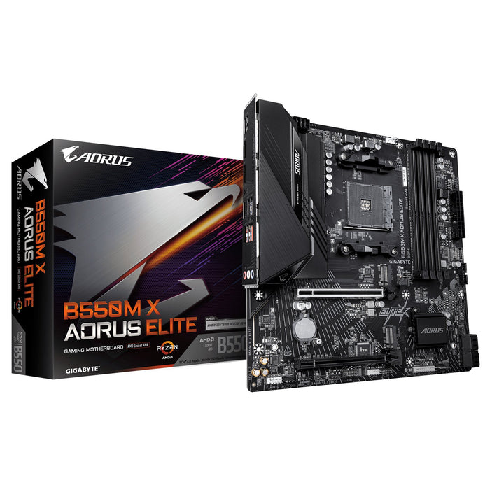 EAN 4719331883416 - GIGABYTE B550M X AORUS ELITE AMD B550 Zócalo AM4 micro ATX imagen 1