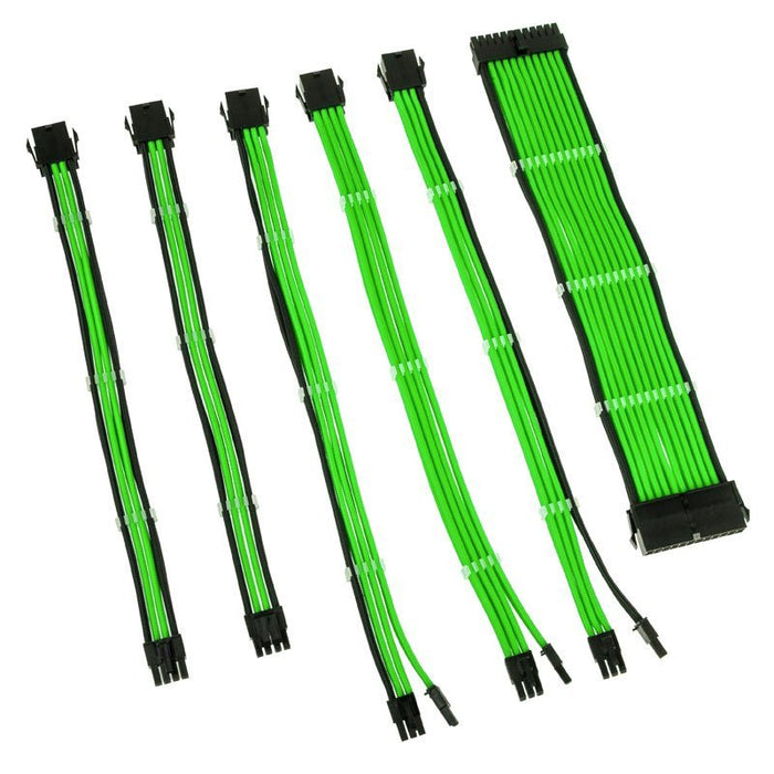 Kolink Core Adept Braided Cable Extension Kit - Verde