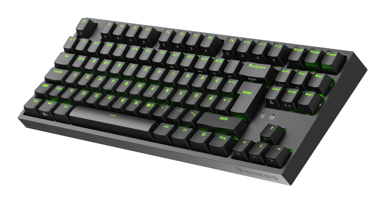 EAN 5901969444643 - GENESIS Thor 404 TKL teclado Juego USB QWERTZ Alemán Negro imagen 10