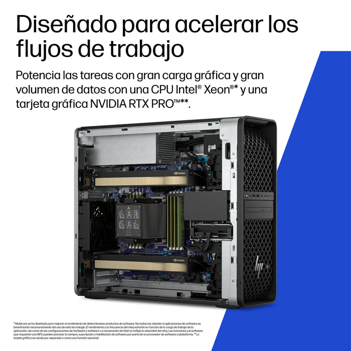 Hp Z4g6i X638 64gb/1tb Pc Spain Spanish Localization