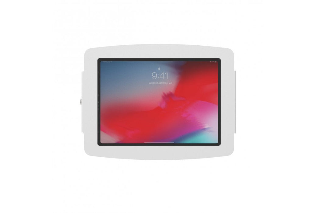 Compulocks Ipad 10.2" Space Enclosure Wall Mount Carcasa Para Pc Tablet Bloqueable Aluminio De Alta Calidad Blanco Tamaño De Pantalla: 10.2" Interfaz De Montaje: 100 X 100 Mm Se Puede Instalar En La Pared Para Apple 10.2-Inch Ipad (7ª Ge