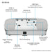 EAN 8715946670843 - Epson EH-TW7100 Proyector de alcance estándar 3000 lúmenes ANSI 3LCD UHD 4K (3840x2160) 3D Blanco imagen 1